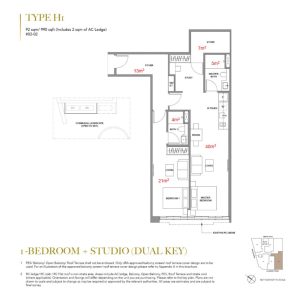 Lavender-Residence-Floor-Plan-Type-H1